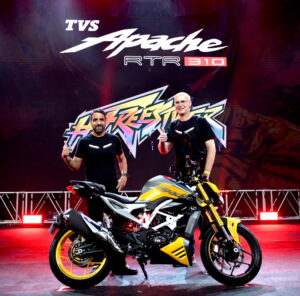 TVS Apache RTR 310 launched in India, priced at Rs 2.43 lakh 