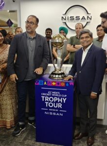 Nissan Showcases ICC Men’s Cricket World Cup Trophy in Delhi NCR